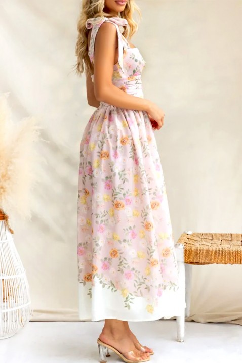 Фустан FLORELE PINK, Боја: розова, IVET.MK - Твојата онлајн продавница