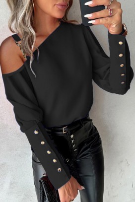 женска блуза KATELENA BLACK