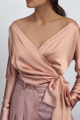 женска блуза BORSETA PINK