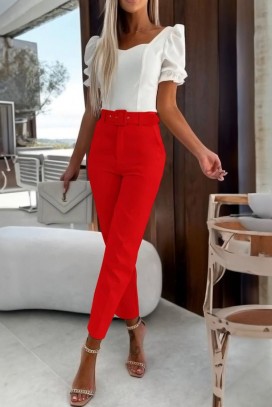панталони FLOSINA RED