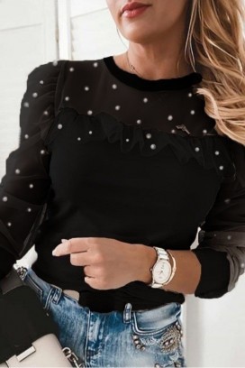 женска блуза GALAXENA BLACK