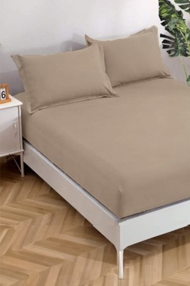 чаршав со ластик BANDENA BEIGE 200х220 cm
