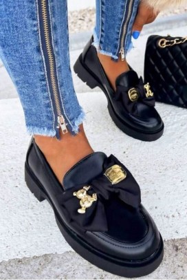 мокасини REOLMEZA BLACK