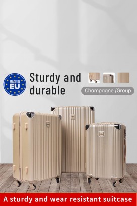 комплет од 3 куфери ROBELSO BEIGE