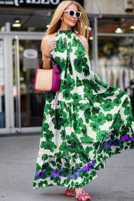 фустан MILONZA GREEN