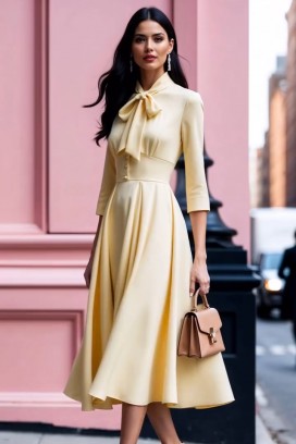фустан ZARPOLFA YELLOW