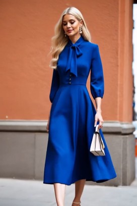 фустан ZARPOLFA BLUE