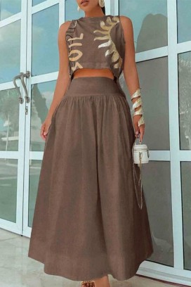 комплет AZIVRA BROWN