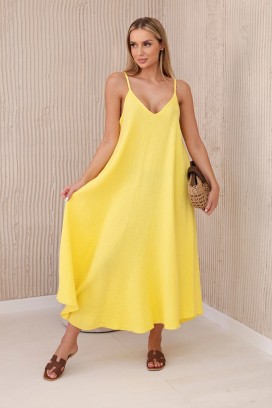 фустан MERLONZA YELLOW