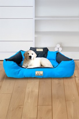 кревет за куче GALILORO BLUE 55см х 45см х 0.02м3