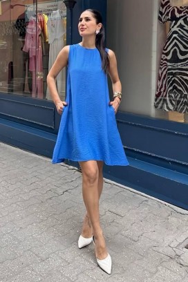 фустан PURLEVA BLUE