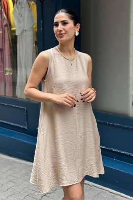 фустан PURLEVA BEIGE