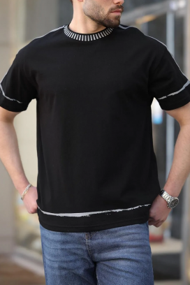 машки маица MERVORZO BLACK