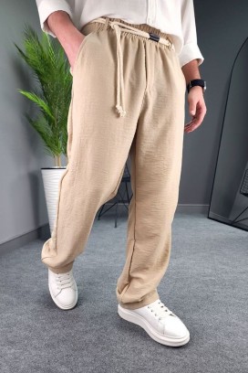 машки панталони HIODO BEIGE