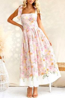 фустан FLORELE PINK